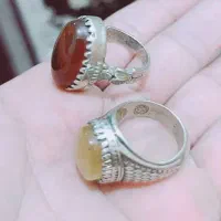 انگشتر نقره عقیق یمنی|جواهرات|اهواز, کمپلو جنوبی|دیوار