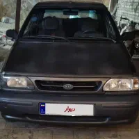 پراید بی رنگ خونگی دوگانه شرکتی مدل 87