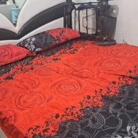تخت خواب و پادری و بوفه و آیینه|تخت و سرویس خواب|اندیمشک, |دیوار