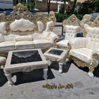 مبل سلطنتی راحتی 7 نفره استاندارد یاعوت نقد اقساط|مبلمان خانگی و میز عسلی|ارومیه, |دیوار