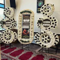 کرایه تاج گل ترحیم تابلو  سایبان خیریه شیرخوارگان