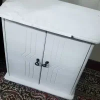 صندلی چرخدار پنکه اکواریوم با جا کفشی|حراج|کرمان, |دیوار