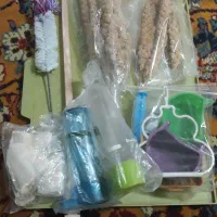 دانخوری آبخوری پرنده ارزن خوشه سرنگ کفی قفس فرچه