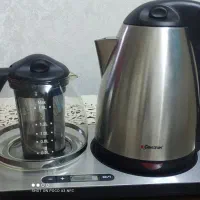 چای ساز جانستون بسیار سالم در حد نو مناسب جهیزیه