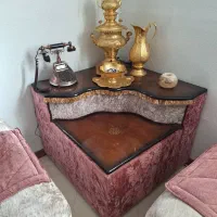 مبل هفت نفره و سرویس کامل تخت خواب و فرش ، فوری|مبلمان خانگی و میز عسلی|پرند, فاز ۶|دیوار