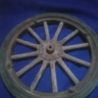 چرخ کالسکه قدیمی|کلکسیون اشیاء عتیقه|کرمان, |دیوار