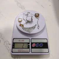 سرویس طلا یک انگشتر یک گوشواره