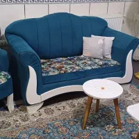 مبل ۷نفره تمیز و سالم|مبلمان خانگی و میز عسلی|بیجار, |دیوار