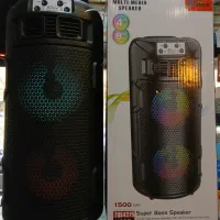 اسپیکر شارژی ، خورشیدی ، 1500mAh ، بیس قوی