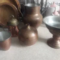 ظروف مسی|کلکسیون اشیاء عتیقه|پاکدشت, پاکدشت (مامازند)|دیوار