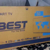 تلویزیون 50اینچbest هوشمنداکبند باگارانتی|تلویزیون و پروژکتور|اهواز, پردیس دو|دیوار