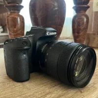 دوربین عکاسی و فیلم برداری canon 80d - lenz18/135