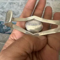 دست بند نقره با سنگ فیروزه کم نظیر|جواهرات|تهران, شارق|دیوار