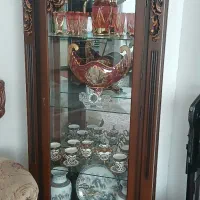 مبلمان تمام چوب ۹نفره ب همراه بوفه