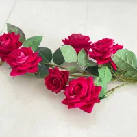 گل لمسی خارجی|گل مصنوعی|گلستان (تهران), |دیوار