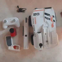 ماشین اسباب بازی کنترلی تفنگ دار خودکار شارژی