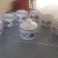 فنجون سفالی کاملا نو