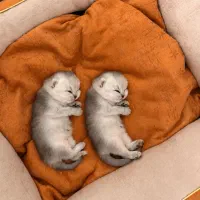 توله گربه اسکاتیش سیلور