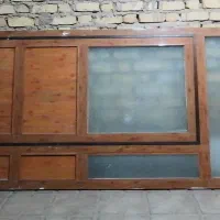 درب آلومینیومی در حد نو|مصالح و تجهیزات ساختمان|سروستان, |دیوار