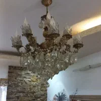 لوستر پنج شاخه ده شعله