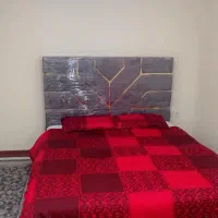 فروش تخت دو نفره درحد نو همراه با خوشخواب وکفی