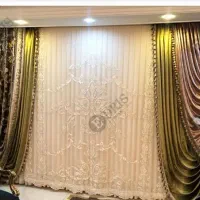 خشکشویی انواع پرده های سلطنتی همراه باز ونصب