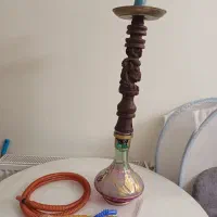 قلیان تنه چوبی