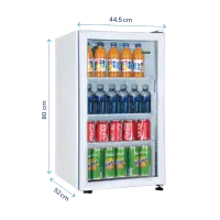 یخچال ایستکول ۵ فوت در شیشه ای