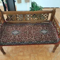 نیمکت چوبی دو نفره