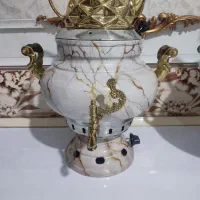 سماور گازی طرح سنگ ۶لیتری|سماور، چایساز، قهوهساز|پاکدشت, پاکدشت (مامازند)|دیوار