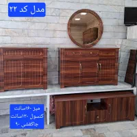 کنسول ومیز تی شرکتی 5میلیون نقدمابقی اقساط تا 4ماه|بوفه، ویترین، کنسول|پردیس, شهرک صنعتی خرمدشت فاز ۷|دیوار