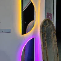 آینه قدی بکلایت لمسی دیواری|آینه|ارومیه, |دیوار