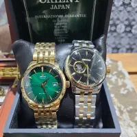 ۲ عدد ساعت اورجینال سیکو و اورینت با شناسنامه