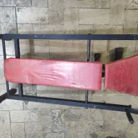 میز پرس سینه چند کاره به همراه میله و 80کیلو وزنه