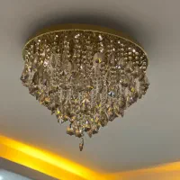 لوستر سقفی کریستالی
