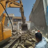 تخریب ساختمان/خاکبرداری/ سازه نگهبان/تعمیرات