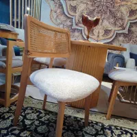 میز و صندلی حصیری ۴ نفره|میز و صندلی غذاخوری|کرمانشاه, |دیوار