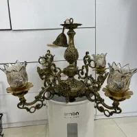 لوستر برنجی در حد نو