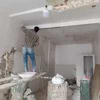 گچ کاری گچکاری تخریب و بازسازی ساختمان