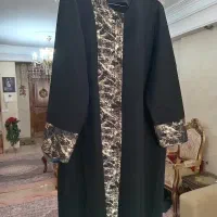مانتو کار شده با یراق طلایی بسبار ریبا 700 تومان
