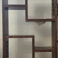 کتابخانه ویترین سنتی چوبی سفارشی
