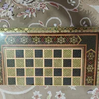 تخته نرد خاتم کاری شده|کلکسیون و سرگرمی|یاسوج, |دیوار