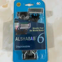 ژیلت ۶ لبه صابوندار ۳ عددی