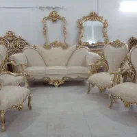 مبل مدل مدیا تمام چوب|مبلمان خانگی و میز عسلی|رباطکریم, شهرک صنعتی سبلان|دیوار