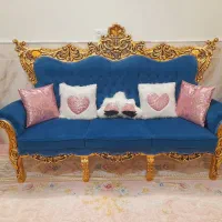 مبل سلطنتی آبی درباری