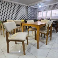 ناهار خوری آلما چوب اصیل طراحی روز..مجموعه زرکالا|میز و صندلی غذاخوری|یاسوج, |دیوار