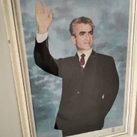 قاب عکس شاهنشاه آریامهر محمد رضا شاه پهلوی|کلکسیون اشیاء عتیقه|اصفهان, قهجاورستان|دیوار