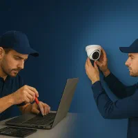 تعمیرات و ارتقا لپتاپ و پی سی نصب دوربین مداربسته