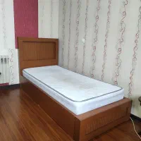 تخت و تشک طبی یک نفره|تخت و سرویس خواب|شیراز, گلدشت معالی‌آباد|دیوار