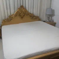 تخت دو نفره تمام چوب